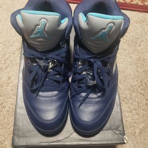 Air Jordan 5 Retro Hornets ( 136027-405) Men's Siz